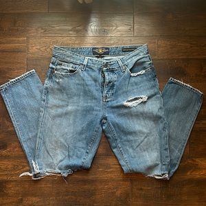 Lucky Brand distressed jeans